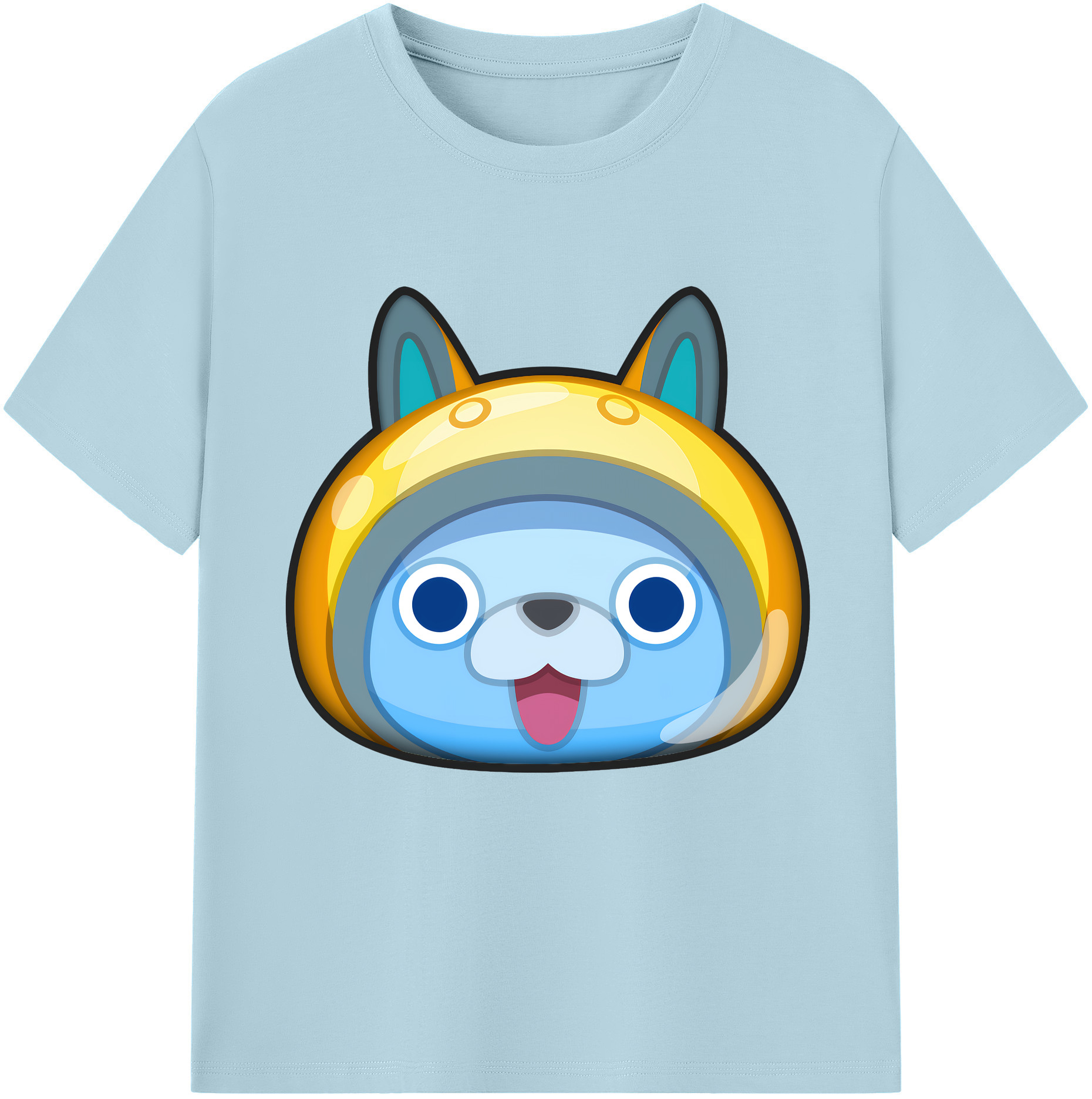 （画像用） 妖怪ウォッチ Yo-kai Watch 綿100％半袖Tシャツ（フロントプリント）